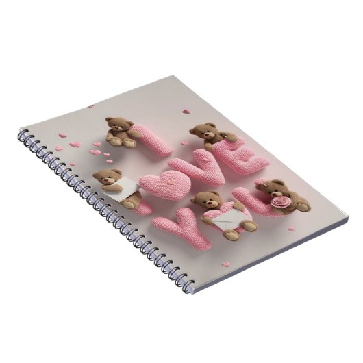 schönes Notebook Notizblock (Rechte Seite)