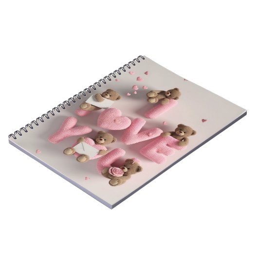 schönes Notebook Notizblock (Linke Seite)