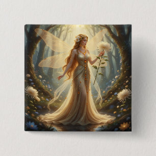 Schönes November Topaz Fairy Button