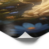 Schönes November Topaz Fairy Poster (Ecke)