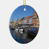 Schönes Nyhavn, Kopenhagen in Dänemark Keramikornament (Rechts)