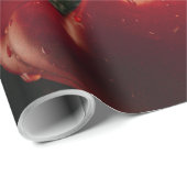 Schönes Obst und Gemüse Geschenkpapier (Rolleneckpunkt)