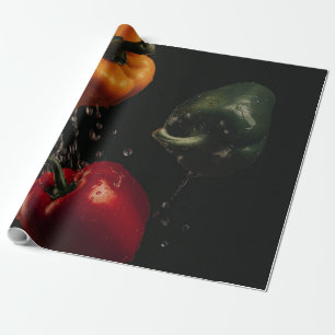 Schönes Obst und Gemüse Geschenkpapier