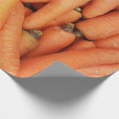 Schönes Obst und Gemüse Geschenkpapier (Ecke)