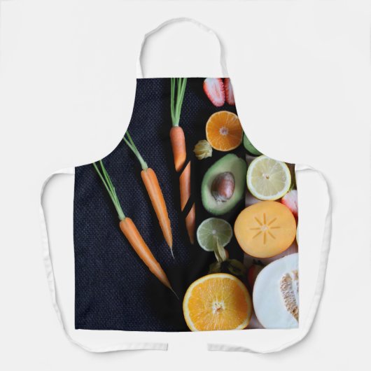Schönes Obst und Gemüse Schürze (Vorderseite)