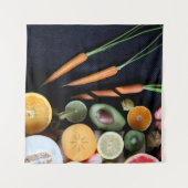 Schönes Obst und Gemüse Wandteppich (Vorderseite (Horizontal))