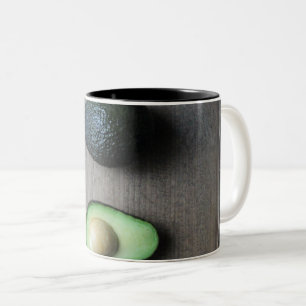 Schönes Obst und Gemüse Zweifarbige Tasse