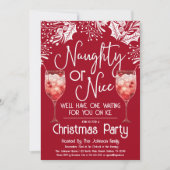 Schönes oder nettes gemischtes Getränk Funny Chris Einladung (Vorderseite)