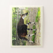 Schönes Okapi Puzzle (Vertikal)