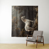 Schönes Ölgemälde aus Weißhorn Vintag Wandteppich (Beispiel)