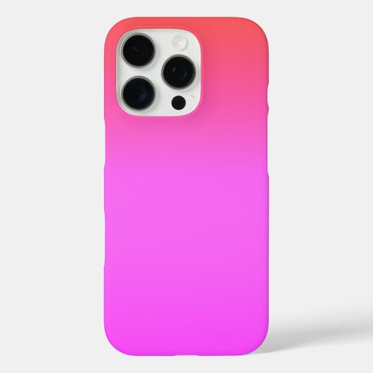 Schönes Ombre Design Case-Mate iPhone Hülle (Rückseite)