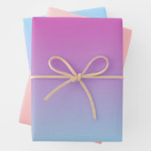 Schönes Ombre Geschenkpapier Set (Beispiel)