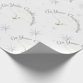 Schönes Opfer der Bestätigung Geschenkpapier (Ecke)