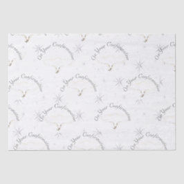 Schönes Opfer der Bestätigung Seidenpapier