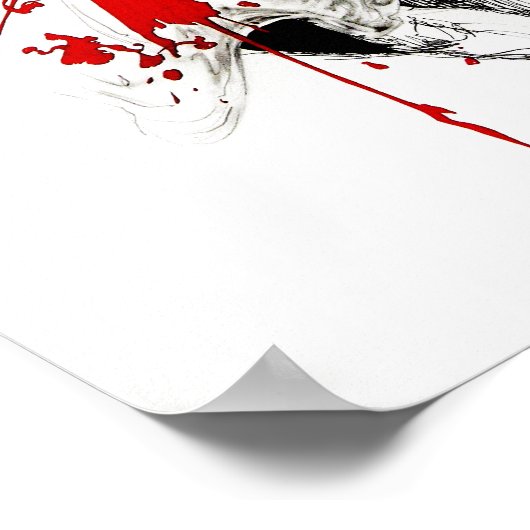 Schönes Opfer Poster (Ecke)