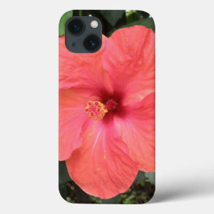 Schönes Orange Hibiskus Blume iPad Case