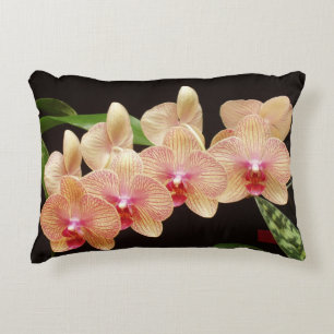 Schönes Orchideenkissen Dekokissen