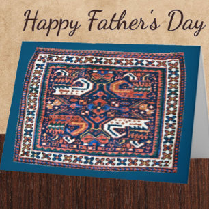 Schönes Orientteppich-Design Vatertagskarte Karte