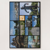 Schönes Oslo. horizontal, Norwegen, Jigsaw Puzzle (Vertikal)