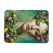 Schönes Ostergoddess Magnet (Horizontal)