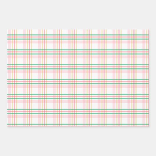 Schönes Osterhasen & Blume Geschenkpapier Set (Vorderseite 3)