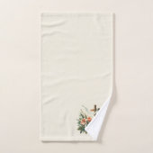 Schönes Osterkreuz mit Lilien und Tulips Badhandtuch Set (Handtuch)