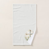 Schönes Osterkreuz mit Osterhallen Badhandtuch Set (Handtuch)