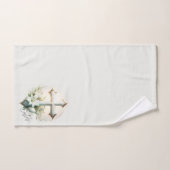 Schönes Osterkreuz mit Osterhallen Badhandtuch Set (Handtuch)