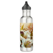 Schönes Osterlilienkreuz Edelstahlflasche (Rechts)