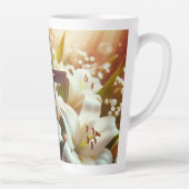 Schönes Osterlilienkreuz Milchtasse (Rechts)