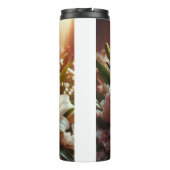 Schönes Osterlilienkreuz Thermosbecher (Rückseite)