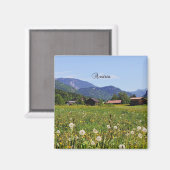 Schönes Österreich Magnet (Vorderseite/Rückseite)