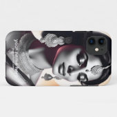 SCHÖNES OSTINDISCHES DIGITALPORTRAT Case-Mate iPhone HÜLLE (Rückseite (Horizontal))