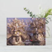 Schönes Paar Liebhaber Einladung (Stehend Vorderseite)