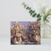 Schönes Paar Liebhaber Einladung (Stehend Vorderseite)