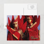 Schönes Paar Liebhaber Postkarte (Vorne/Hinten)