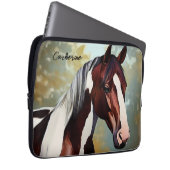 Schönes Paint Horse Laptopschutzhülle (Vorne Rechts)