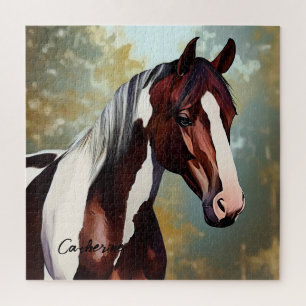 Schönes Paint Horse Puzzle