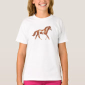 Schönes Paint Horse T-Shirt (Vorderseite)