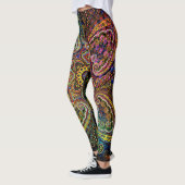 Schönes PAISLEY-Muster Leggings (Links)