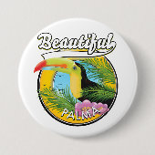 Schönes Palma, Toucan Logo Button (Vorderseite)