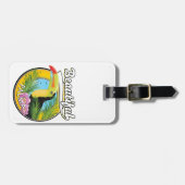 Schönes Palma, Toucan Logo Gepäckanhänger (Vorderseite horizontal)