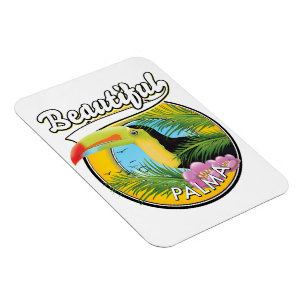 Schönes Palma, Toucan Logo Magnet