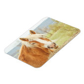 Schönes Palomino Farm Hornet Magnet (Linke Seite)