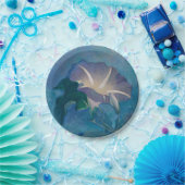 Schönes Papier für die Morgenglorie Pappteller (Party)