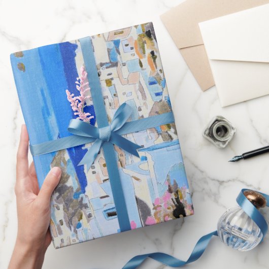 Schönes Papier für Griechenland Geschenkpapier (Schenken)