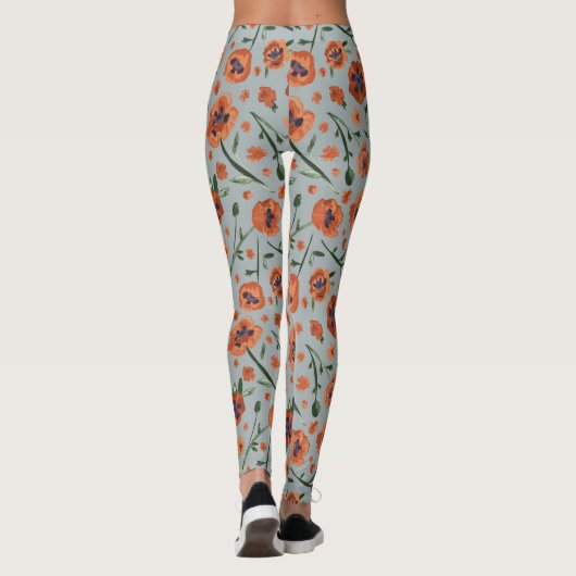 Schönes Pappmuster Leggings (Rückseite)