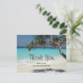 Schönes Paradies für Tropical Beach Ocean Vielen D Postkarte (Stehend Vorderseite)