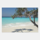 Schönes Paradies für tropische Strände Geschenkpapier Set (Vorderseite)