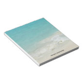 Schönes Paradies für tropische Strände Notizblock (angewinkelt)